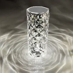Crystal Lamp16 Color Changing Rose Crystal Diamond Table Lamp,USB Rechargeable Table Lamp-18