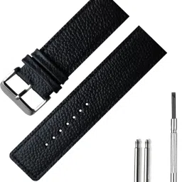 Rayyn HIPPO PLAIN DESIGN 22 mm Genuine Leather Watch Strap-image-28