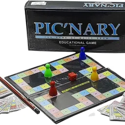 PICNARY Word Building -The Game Of Quick Draw Accessories Game for Kids & Adults Educational Board Games-image-33