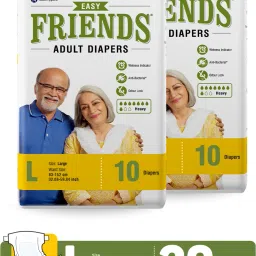 Easy Adult Diaper Tape Style with odour lock and Anti-Bacterial Absorbent Core Adult Diapers - L-image-66