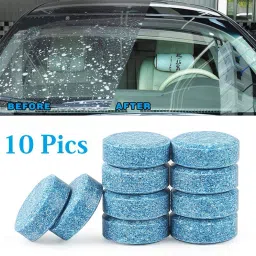 10pcs/1set Car Windshield Glass Cleaner Car Solid Tablets Wiper Fine Wiper Auto Window Cleaning Car Accessories Tablet Concentrate Vehicle Glass Cleaner-picture-29