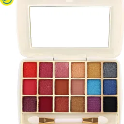 18 Color Eyeshadow Palette, Highly Pigmented, Long-Lasting Matte & Shimmer Shade 12 g-2