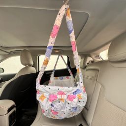 aamivi HDPE - High Density Poly Ethylene Infants Washable Car Nap comfortable Car Cradle for Traveling Hammock for 0 to 3 years Bassinet Mosquito Net image 4