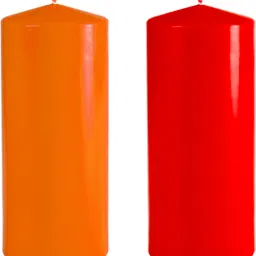 Pillar Candle for Home Decor, BIrthday decoration (Set of 2) Candle-image-82