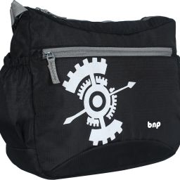 Black, White Men Sling Bag - Extra Large Sling bag Body Bag Messenger bag for Women & Girls-image-0