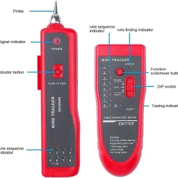 dhruvga Wire Tracker LAN Network Cable Tester, Telephone Wire Tracker (DHV-LNT-0115) Network Interface Card image 5