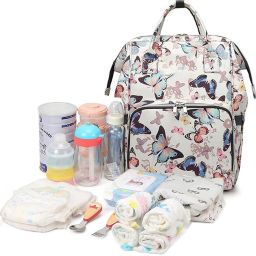 Mother Diaper Bag Lightweight Multifunctional Travel Unisex Diaper Backpack - Backpack Diaper Bag-image-46
