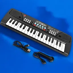 37-Key Musical Piano Keyboard with Microphone 430A1 Song Record Feaure_L46-image-1