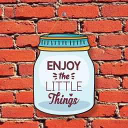 Enjoy Little Things Wall Hanging for Home Decor,Quotes Decorative Items-image-30