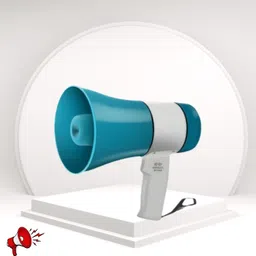 sacro Handheld Megaphone with Siren, Microphone & Rechargeable for Outdoor EventsA135 Megaphone Portable Megaphone Siren Loudspeaker Function &Long Battery BackupA135 Outdoor PA System-picture-33