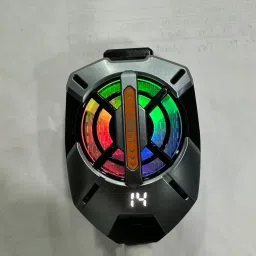 BJT Tech Mobile Radiator Cooling Pad with 1 Fan | RGB LED Look | Phone Cooler for Gaming 1 Fan Cooling Pad-picture-11