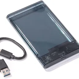 RuhZa USB 3.1 Type-C Mobile Hard Drive Disk Case 8TB Transparent 2.5 inch TYPE - C-19