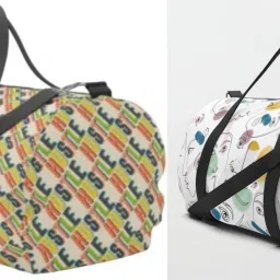 20 L Gym Duffel Bag - Stylish Printed Duffle Bag Combos - Multicolor-image-75