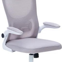 Flexo with Head Support Mesh Office Adjustable Arm Chair-image-35