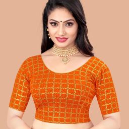 Round Neck Women Blouse-image-51