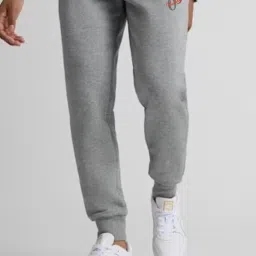 Men Solid Grey Track Pants-image-30