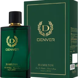 denver Hamilton Perfume 100 Ml & Hamilton Deo 200 Ml Combo Deodorant Spray-For Men image 2