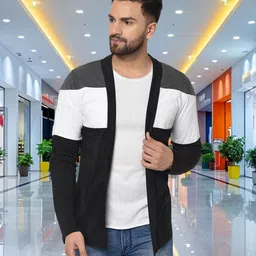 metronaut Men Full Sleeve Multicolor Shrug-picture-36