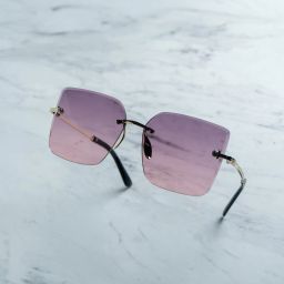 the magnifique Gradient, UV Protection, Mirrored Retro Square, Rectangular, Over-sized Sunglasses (Free Size) image 2
