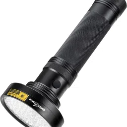 18W 100 LED UV 395nm Wavelength Ultraviolet and Stain Detector Torch (Without Battery) Torch-image-17