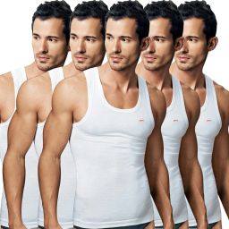 Pack of 5 Men Vest-image-59
