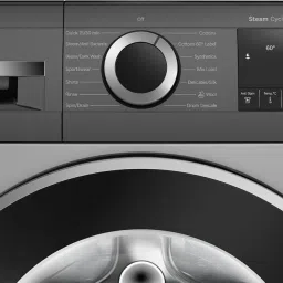 bosch 9 kg Fully Automatic Front Load with In-built Heater Silver image 3