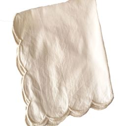 BELLEVEN Off-White 4 Pieces Cotton Table Napkins-44