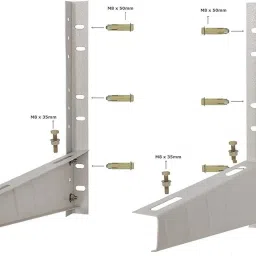 sauran AC OUTDOOR UNIT STAND 27cm x 23cm Shelf Bracke 23x27 Shelf Bracket image 3
