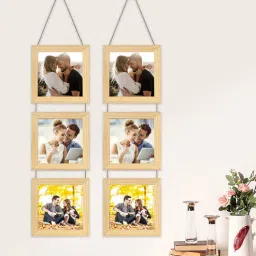 art street Beige Photo Frame For Wall Set Wall Hanging Picture-picture-23