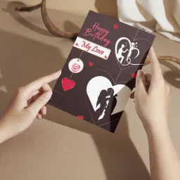 5.8x8.3inch A5 Size Husband Wife Lover Boyfriend Girlfriend Birthday Printed Greeting Card-image-70