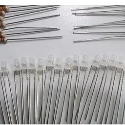 pmw 16 Warm White, Frosted, 3mm LEDs with 16 Compatible 330 ohm resistors Variable Resistor-picture-12