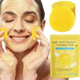 kojic acid tumeric cleansing pads,Helps Balance Skin Oil And Water,- 60 count Sweat Pads-image-39