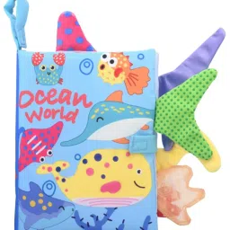 My Quiet Book for toddlers 1-3 -cloth books for babies 6-12 month old. Ocean-18