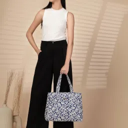 Blue Women Tote TOTE-CANVAS -MEADOW-image-13