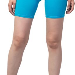 Solid Women Light Blue Cycling Shorts, Gym Shorts, Night Shorts, Sports Shorts-image-44