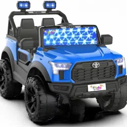 "Ultimate Adventure: Dual-Control Rechargeable Battery-operated Ride-on Jeep Battery Operated Ride On-11