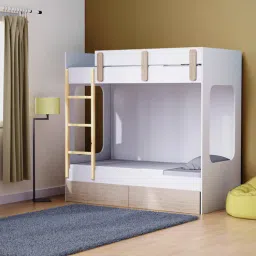 boingg! - a happy start Housemates Kids Bunk Bed With Storage In White Colour-picture-45