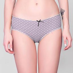 DEALSEVEN FASHION Polka Dot Printed Mid-Rise Hipster Brief-picture-28