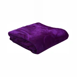RF RELAXFEEL Lavender Floral Heavy Winter 400 GSM Double Bed Blanket-image-95
