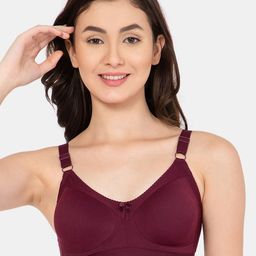 Lady Lyka Cotton Seamless Non Padded Bra-37