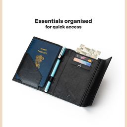Assembly Leather Passport Holder with SIM Card Holder image 5