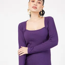 SASSAFRAS Square Neck Ribbed Top-picture-41