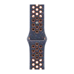 Apple Nike Aluminium & Fluoroelastomer Sport Band for Apple (38mm / 40mm / 41mm / 42mm, S / M) (Durable & Strong, Blue Flame)-image-26