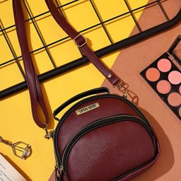 LEGAL BRIBE Textured Structured Sling Bag-52