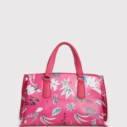 Caprese Floral Printed Structured Handheld Bag image 2