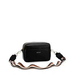 Diva Dale PU Broad Strap Structured Sling Bag image 3