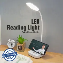 Rechargeable Table Lamp With 3 Multiple LED Light Touch Sensor Type C Charging Study Lamp-0