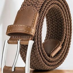 killer Men Casual, Formal, Party Brown Nylon Belt-picture-36