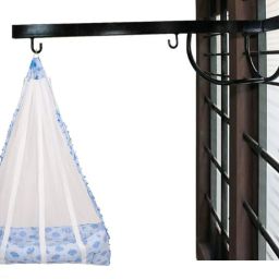 BABY PREMIUM NET SWING CRADLE WITH WINDOW HANGER-3