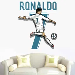 45 cm CR7 ronaldo Wall sticker & Mural sticker Size - 45x58cm Self Adhesive Sticker-9